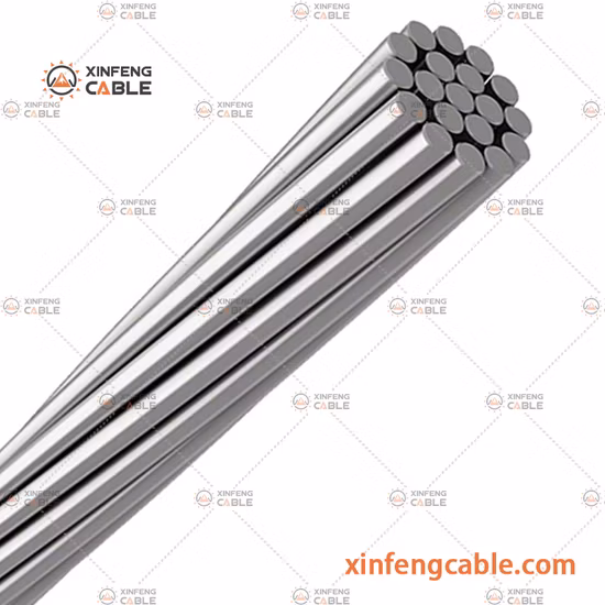 Cable Almelec de aleación de aluminio 34,4 mm2 54,6 mm2 70 mm2 AAC AAAC ACSR Acar Bcc Accc Todo conductor de aluminio Conductor desnudo aéreo de aleación (95 mm y personalizado)