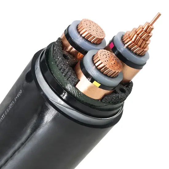 11kv 15kv 20kv 33kv 35kv Tensión media simple o 3 núcleos Conductor de aluminio de cobre Cable de alimentación eléctrica LSZH blindado aislado XLPE