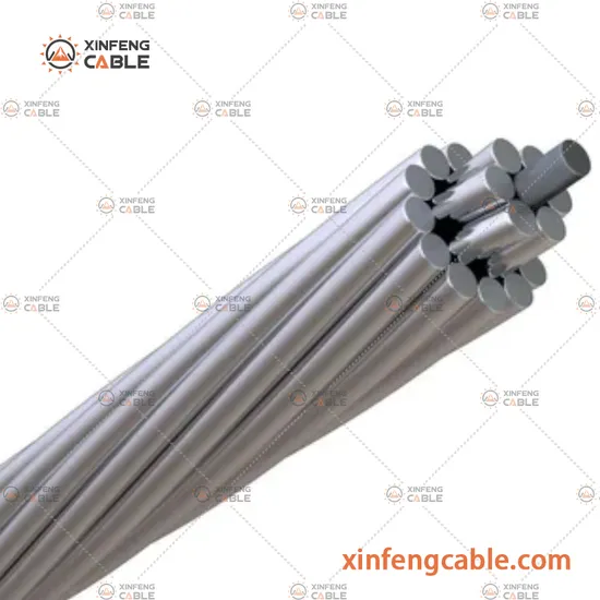 AAAC toda la línea aérea del conductor desnudo de la aleación de aluminio AAC tipos de transmisión cable alambre aéreo ACSR